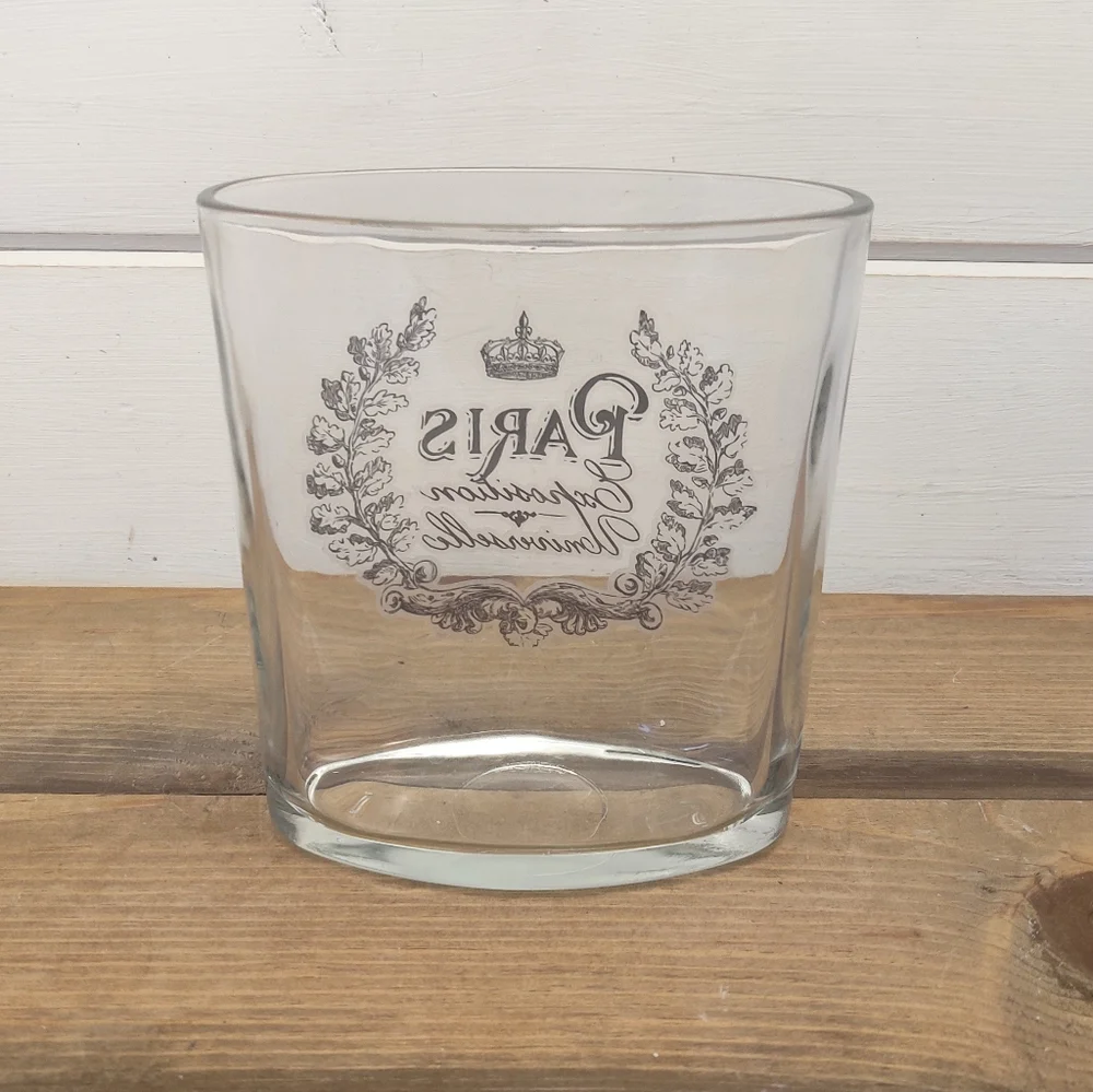 "Paris" Glass Oval Vase - Picture 5 of 8